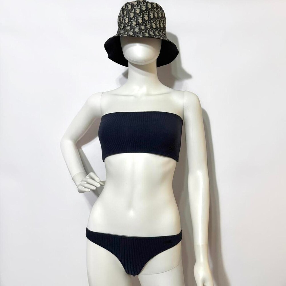 NWOT Triangl Women's Navy and Blue Bikini set | Size S - Picture 3 of 9